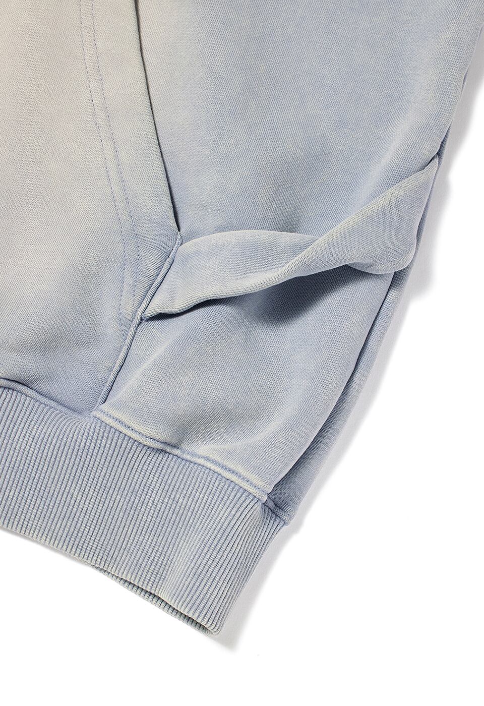 OPEN YY] POCKET WASHED BOX HOODIE, BLUE 正規品 韓国ブランド 韓国