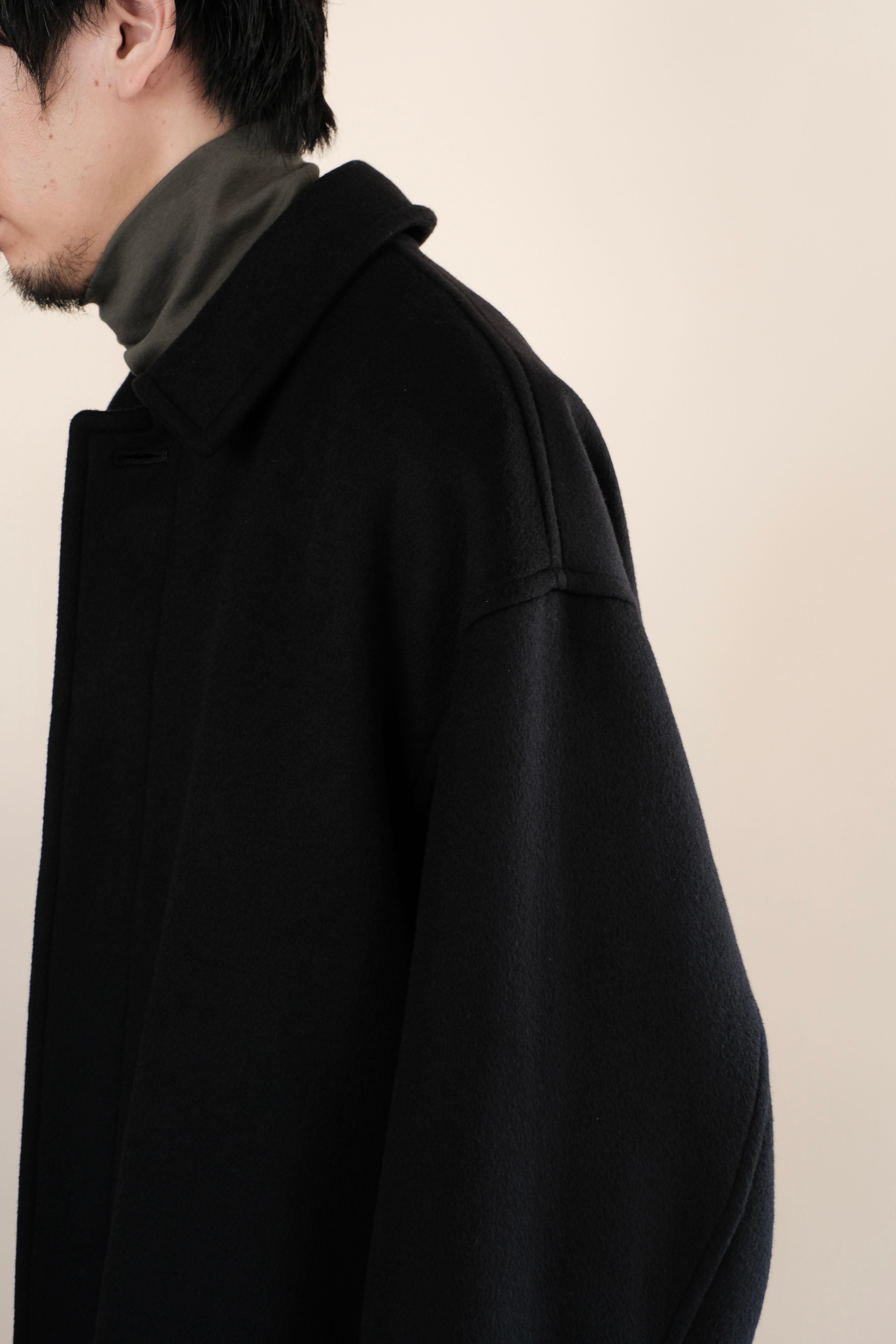 Graphpaper / Light Melton Oversized Coat | LIVING