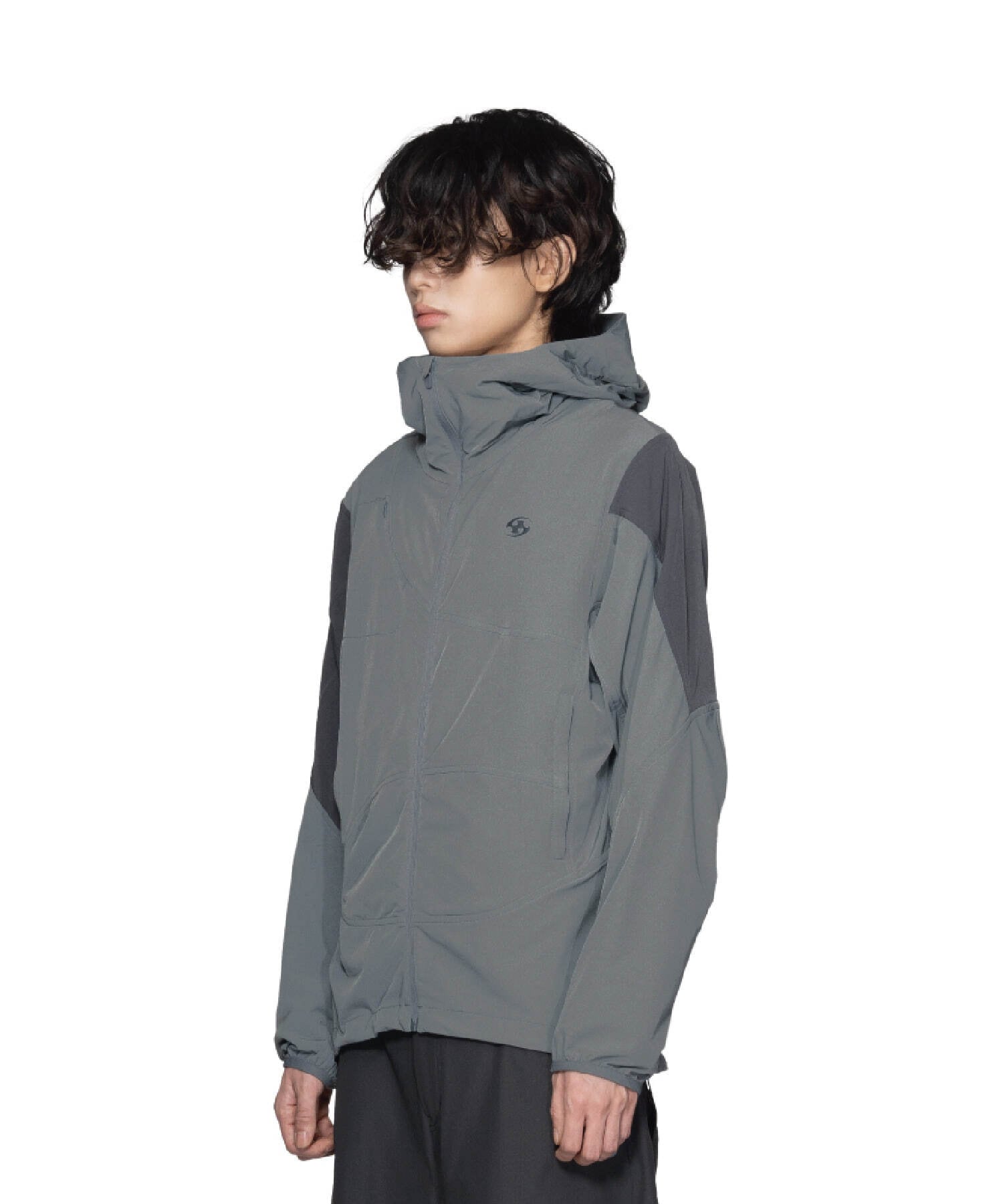 SAN SAN GEAR] 23FW INSULATION HOODIE JACKET GREY 正規品 韓国