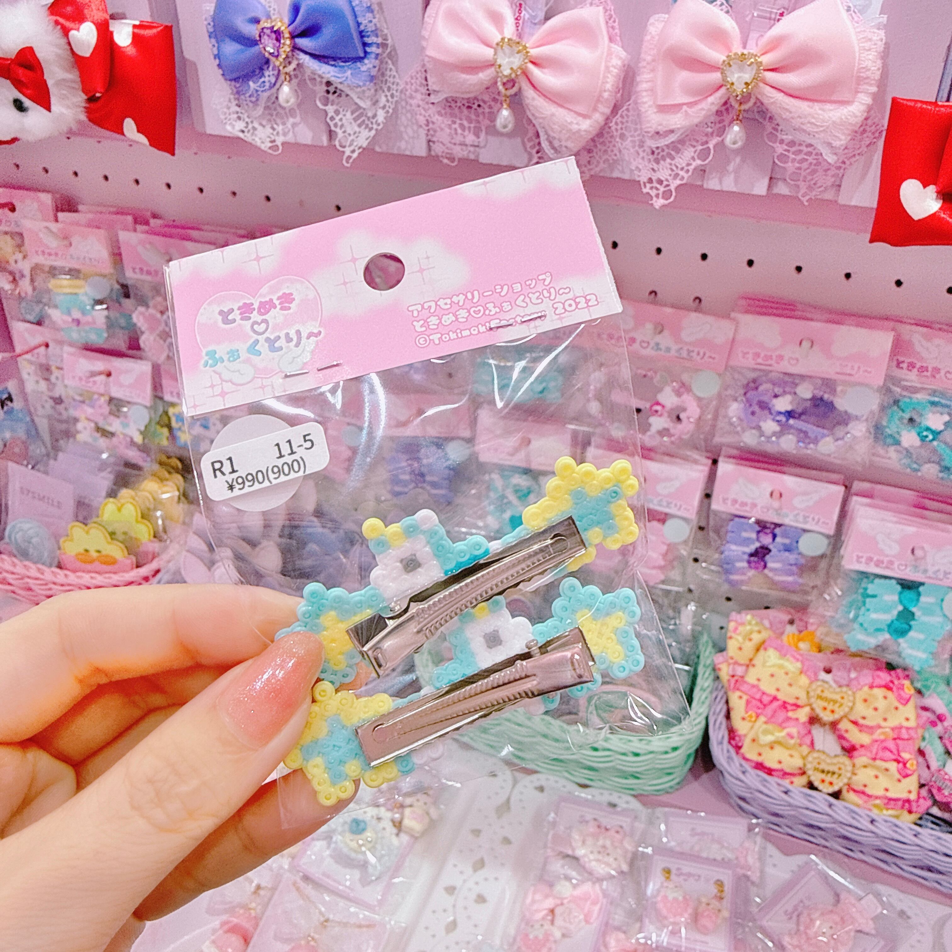 【R1】11-5スターユニコーンツインヘアクリップ