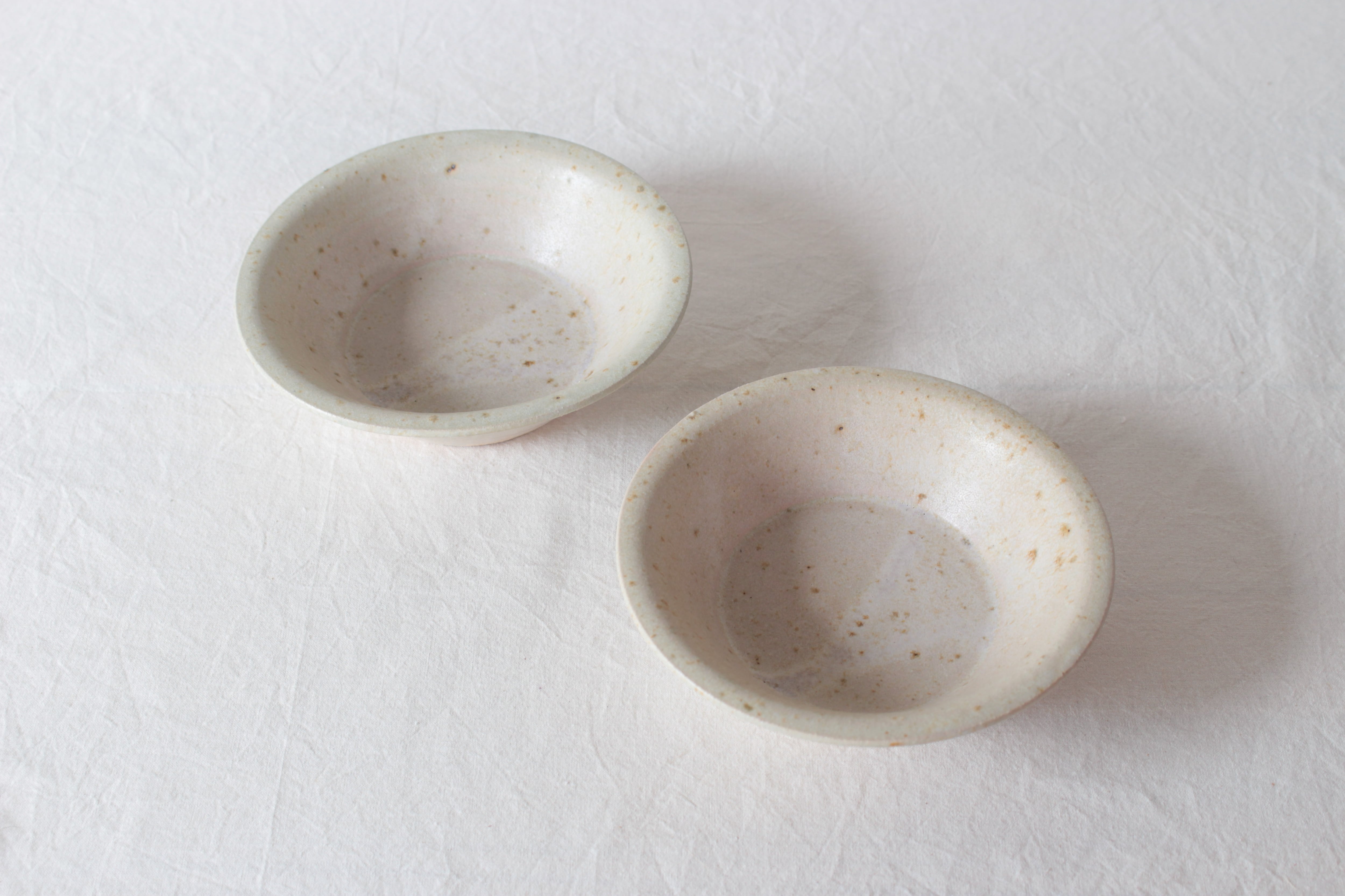 【日月窯 三井亮】リムボウルM すもも灰釉 A・B