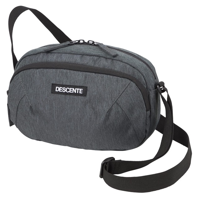 プラス A5サイズにおりたためる A4クリップボード+ ダークグレー 83-161 専用ストラップ 付