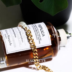 316L Pearl Chain bracelet【B&C】GOLD