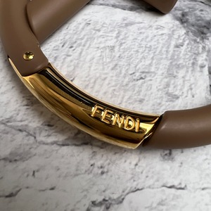 FENDI フェンディ キーホルダー ブラウン A-12119
