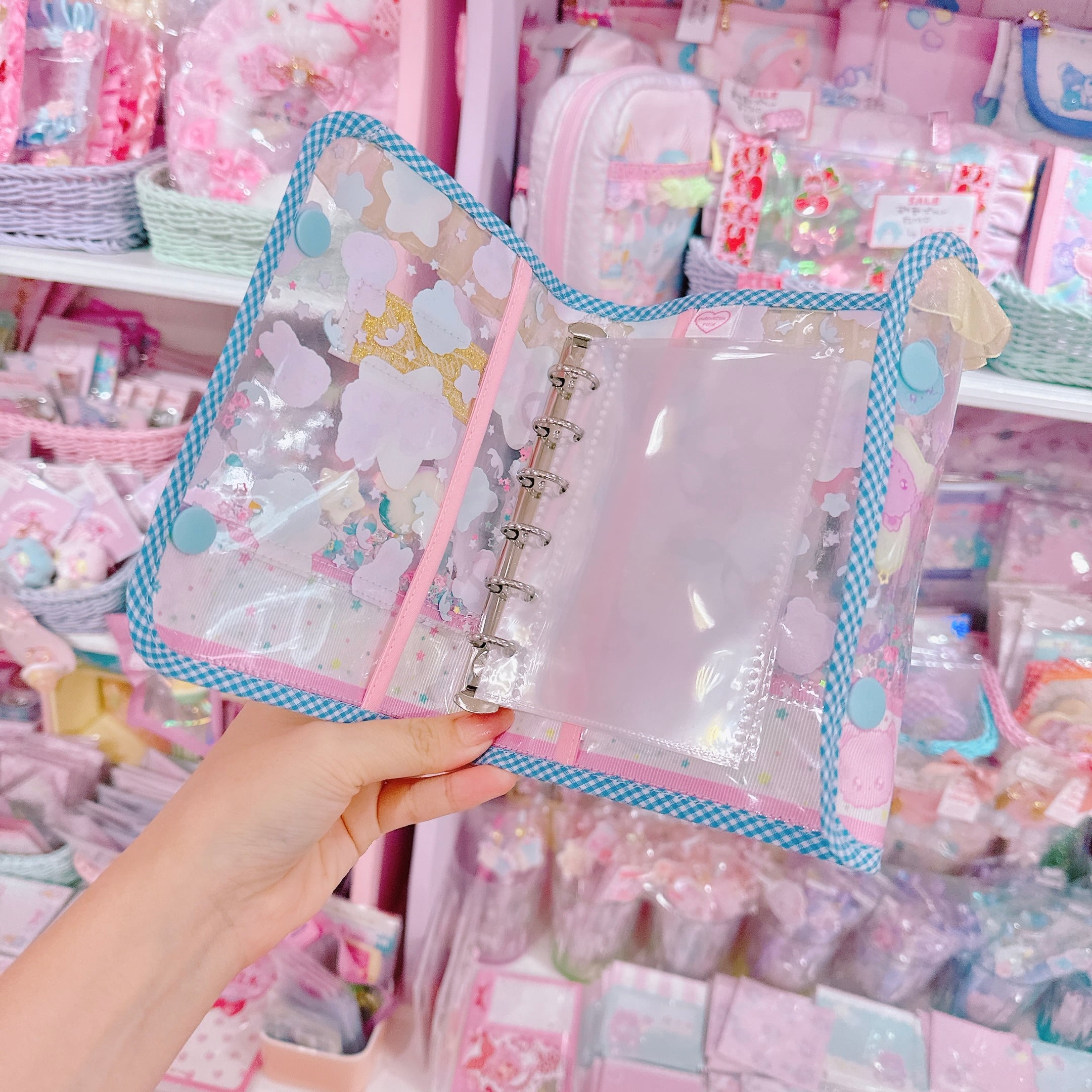 【E7】152-17 A6シール帳