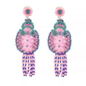tropical leaves tassel pierce<a10841>