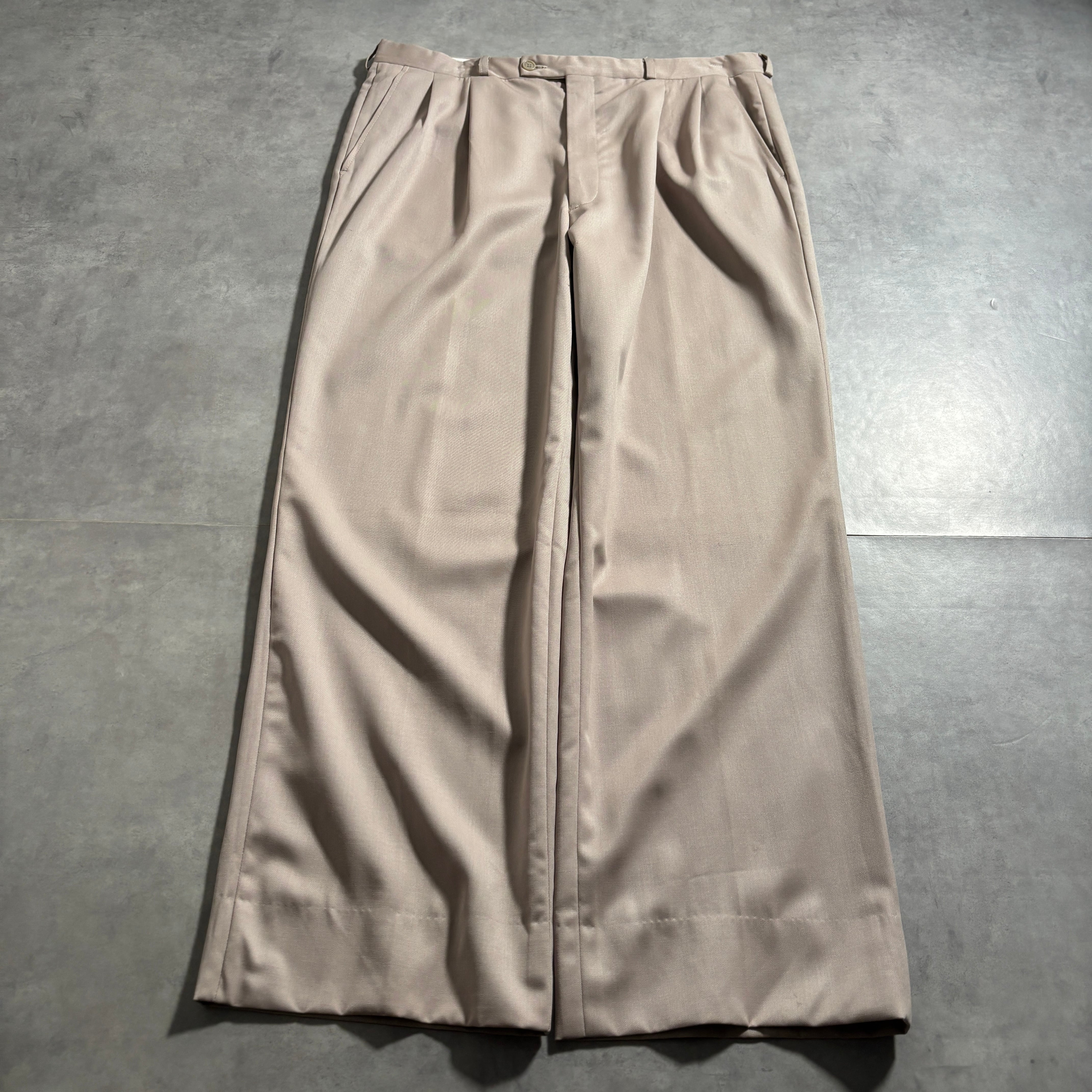 80s〜90s Yves Saint Laurent wide slacks | 1921_clothing_