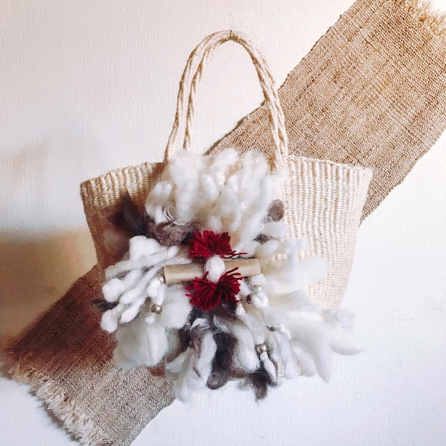 Sisal remake bag   ✴︎white