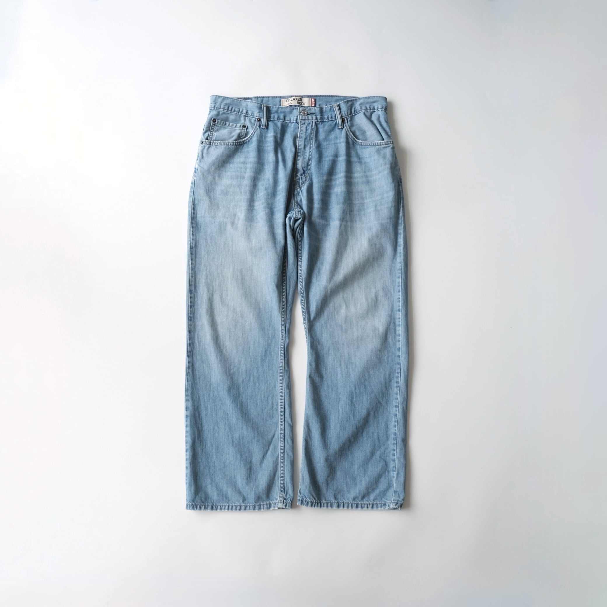 slates】90's Two tuck Slacks Black W33 L30 | RE:FOUND