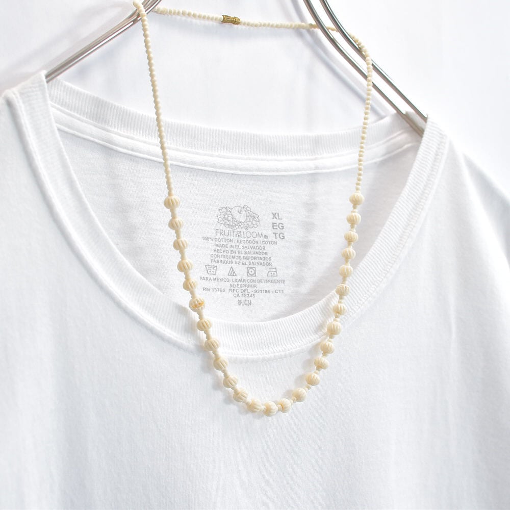 Vintage ヴィンテージ シェル ビーズネックレス 首飾り アクセサリー Vintage ヴィンテージ シェル ビーズネックレス 首飾り アクセサリー