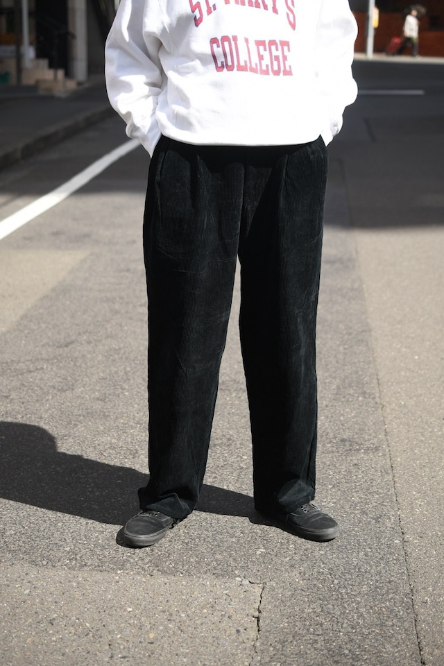 OK/90's "BANANA REPUBLIC" black corduroy trousers