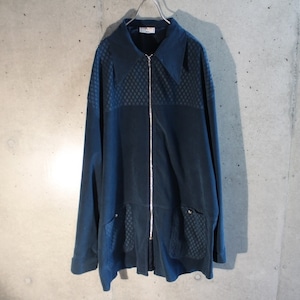 Poly Zip Up Shirt Jacket