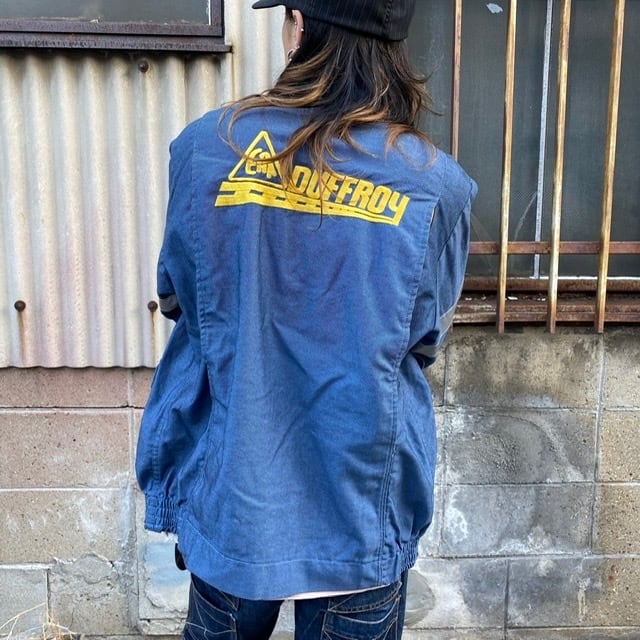 ENTREPRISE DUFFROY 企業ロゴ 刺繍 バックロゴ リフレクター ユーロ