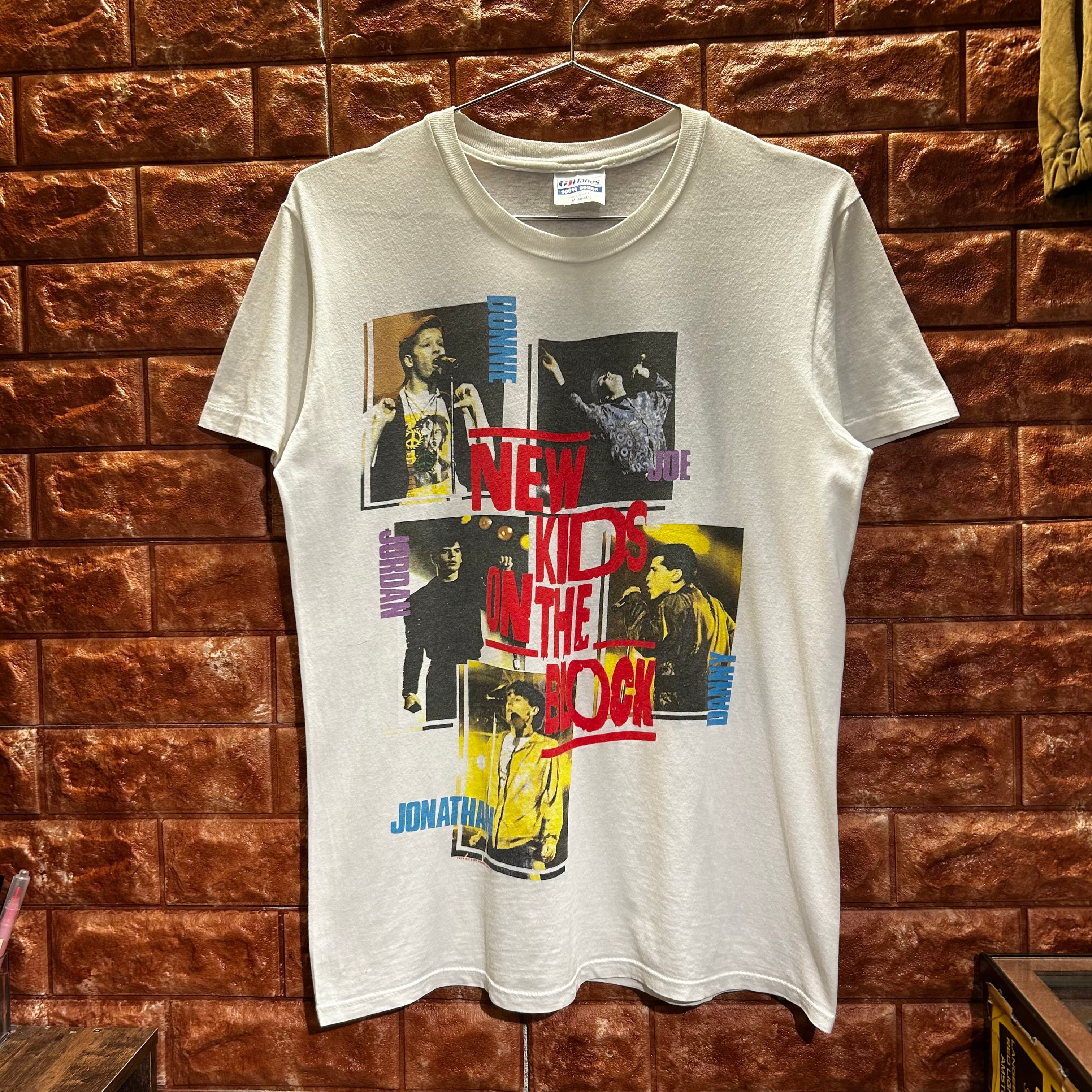 80s】 HANES USA製 NEW KIDS ON THE BLOCK TEE | Johnson Market