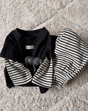 韓国子供服 / 26Autumn / Aosta / クレヨンTシャツ / 秋服 *S~XXL*