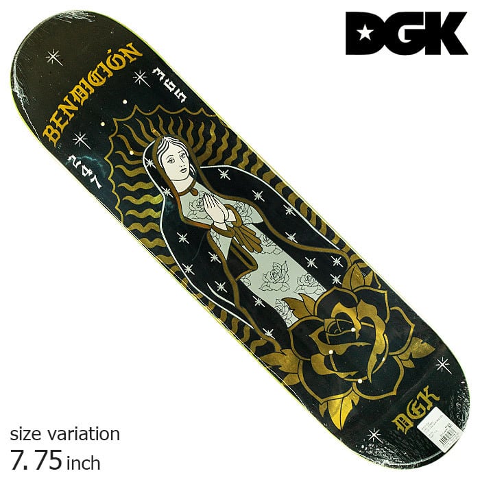 DGK LOGO DECK BENDICION 7.75 inch ディージーケー デッキ DGK LOGO DECK BENDICION 7.75 inch ディージーケー デッキ