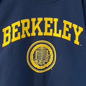 【GILDAN】カレッジ ロゴ  カリフォルニア大学バークレープリント スウェット Berkeley アメリカ古着