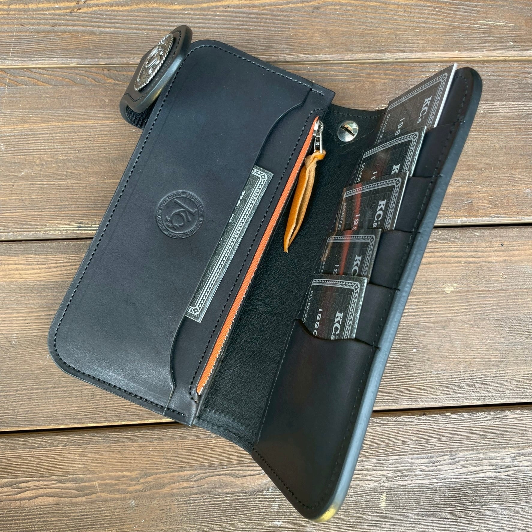 直営店限定商品】ライダースウォレット リンガー インレイ スティング
