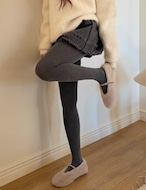 【新作5%OFF・3日間】Mary-Jane Fur Flat Shoes_2types