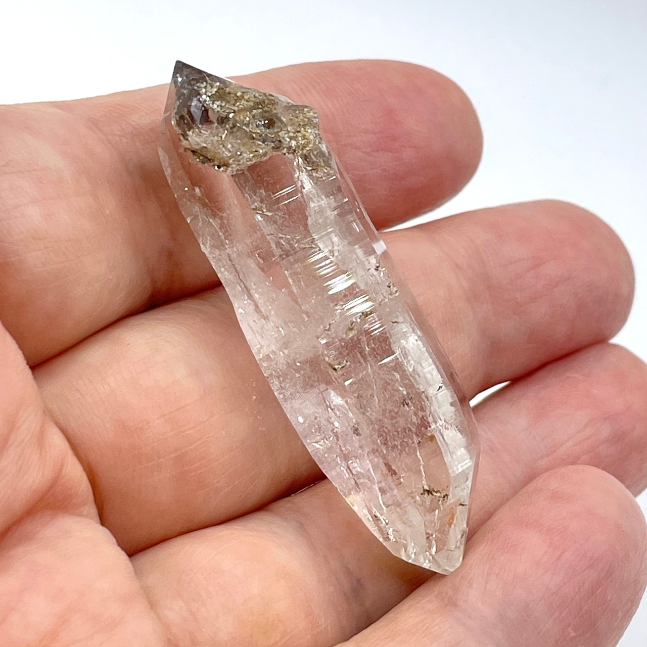レア水晶】ヒマラヤガネーシュヒマール両剣水晶 原石(ガネーシュ 