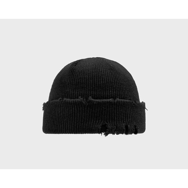 damaged design beanie　ダメージデザインビーニー　J1446