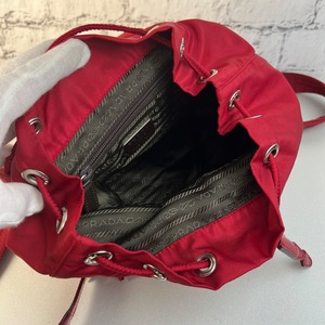 PRADA プラダ  3ポケット ナイロンリュック レッド A-9054