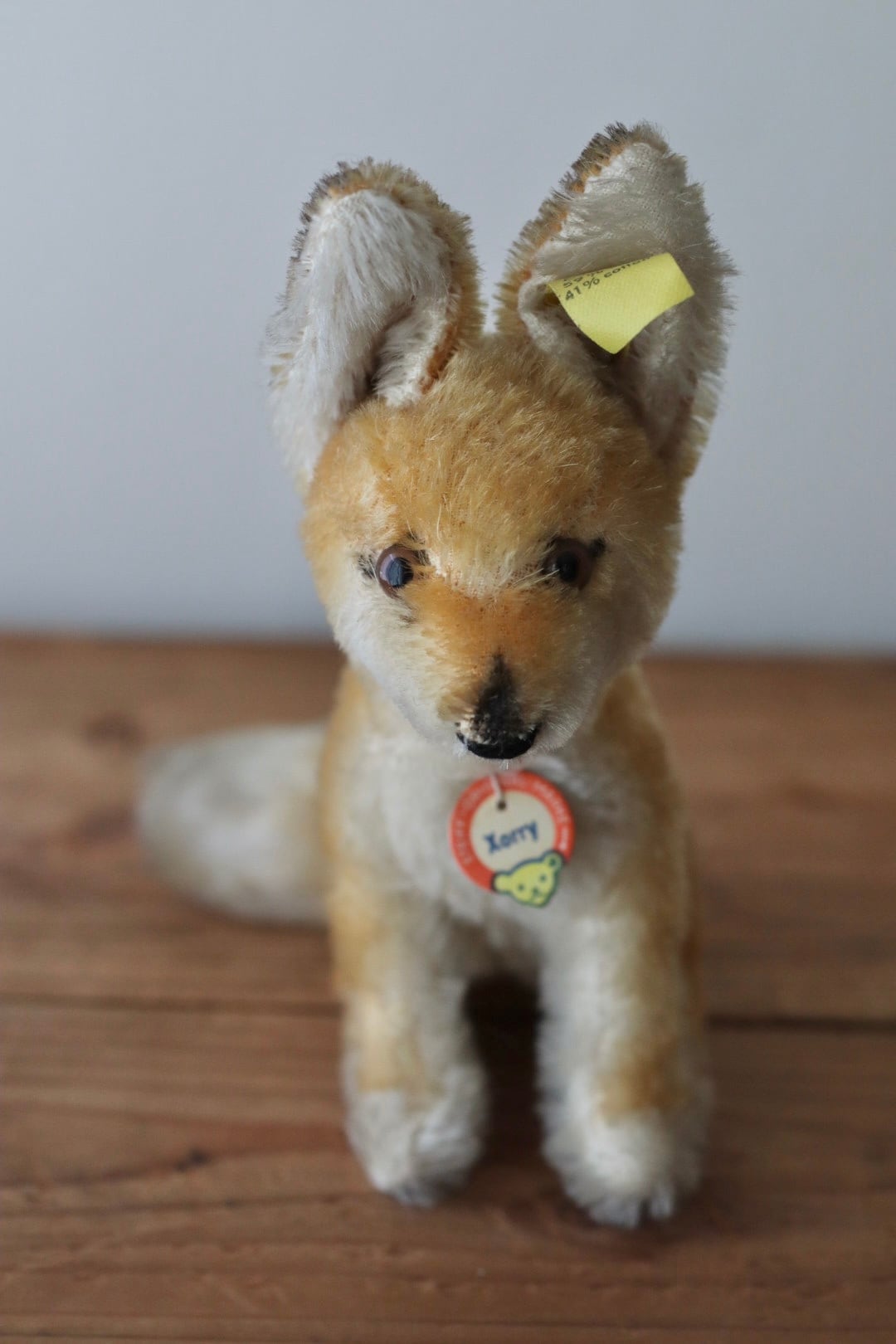 アンティーク シュタイフ きつね Xorry 17㎝