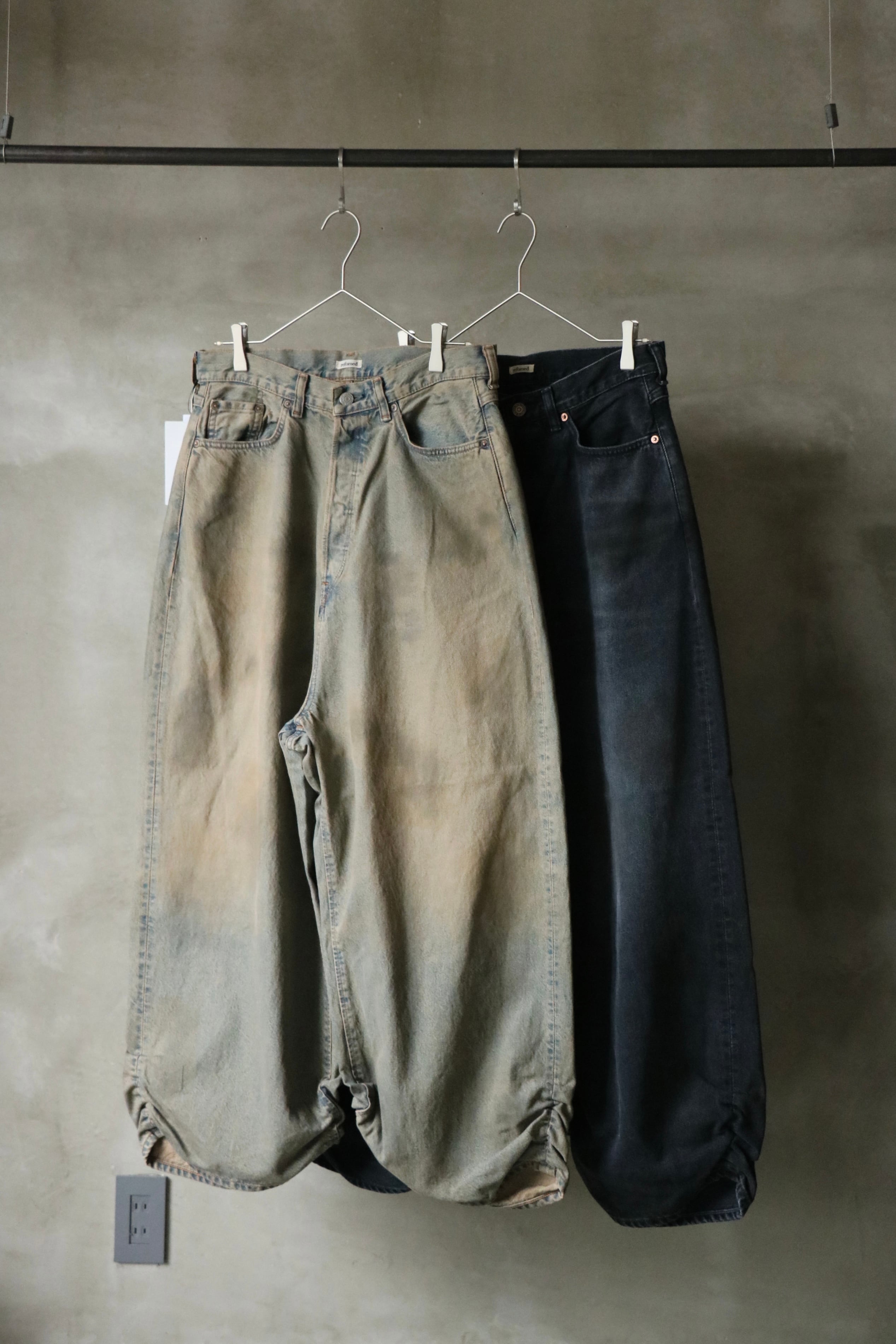 FRESH MAN DENIM WIDE PANTS by EDWIN USED