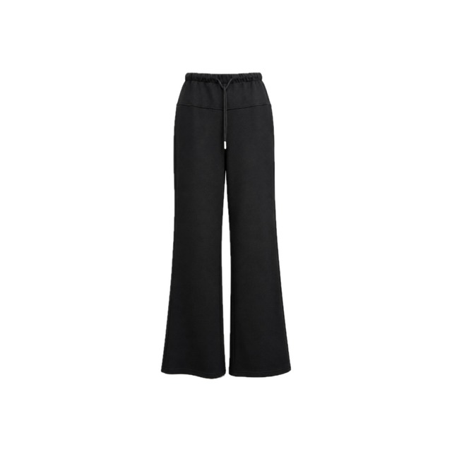 Slim flare sweat pants