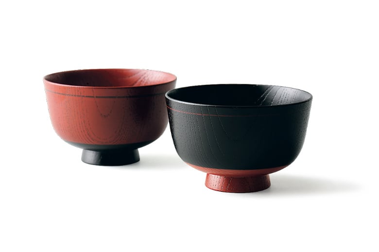 コットン楽椀 14cm | 漆工房 大島 漆工房 大島コットン楽椀朱2