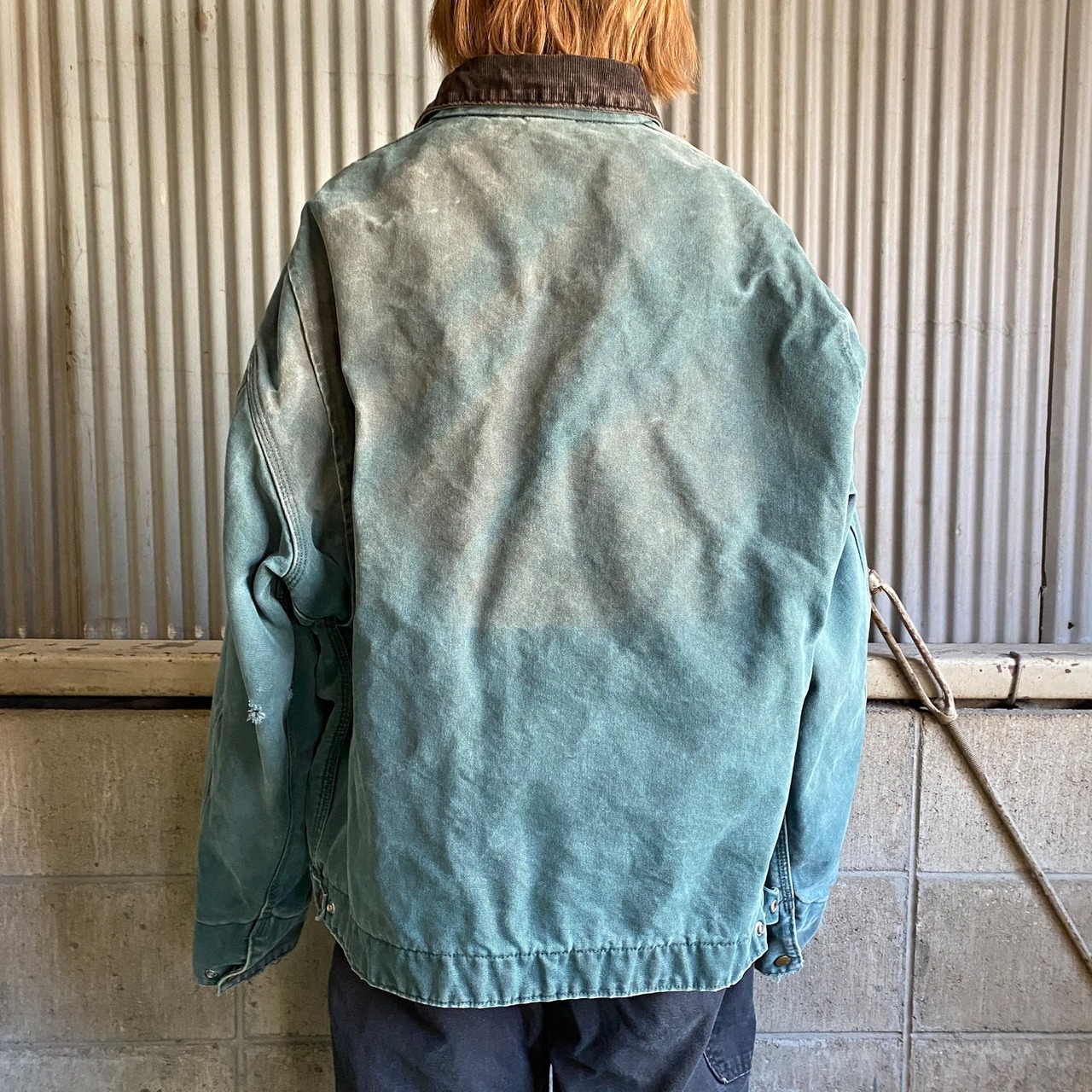 ビッグサイズ USA製 80年代 Carhartt カーハート デトロイトジャケット 