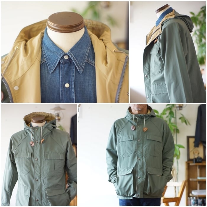 SIERRA DESIGNS　シエラデザインズ　ショートマウンテンパーカー　ロクヨンクロス　アウトドアジャケット　621002　SHORT  MOUNTAIN PARKA | bluelineshop powered by BASE