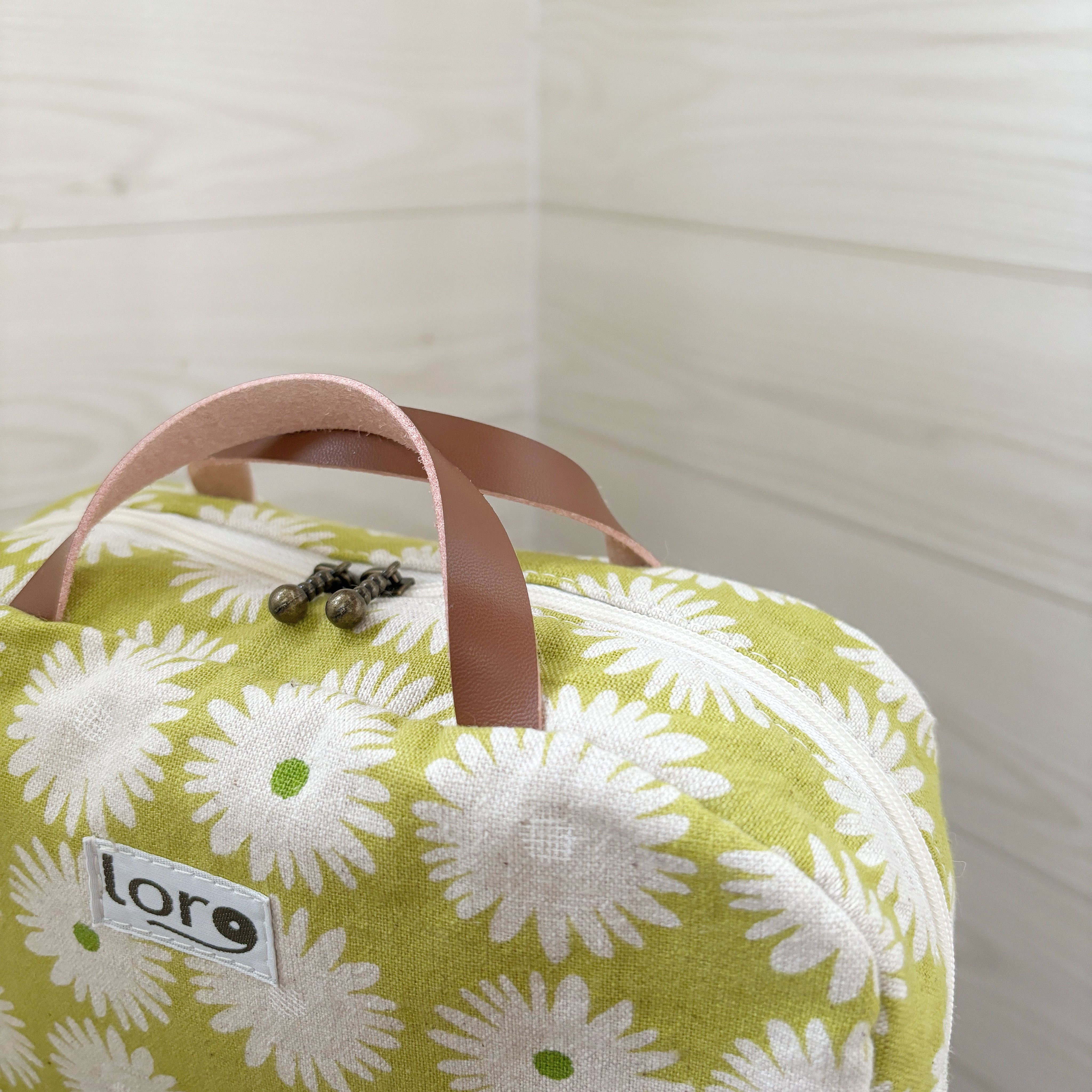 型紙・テキストのみ〉大きく開くじゃばらポーチ 中級 動画付き 商用