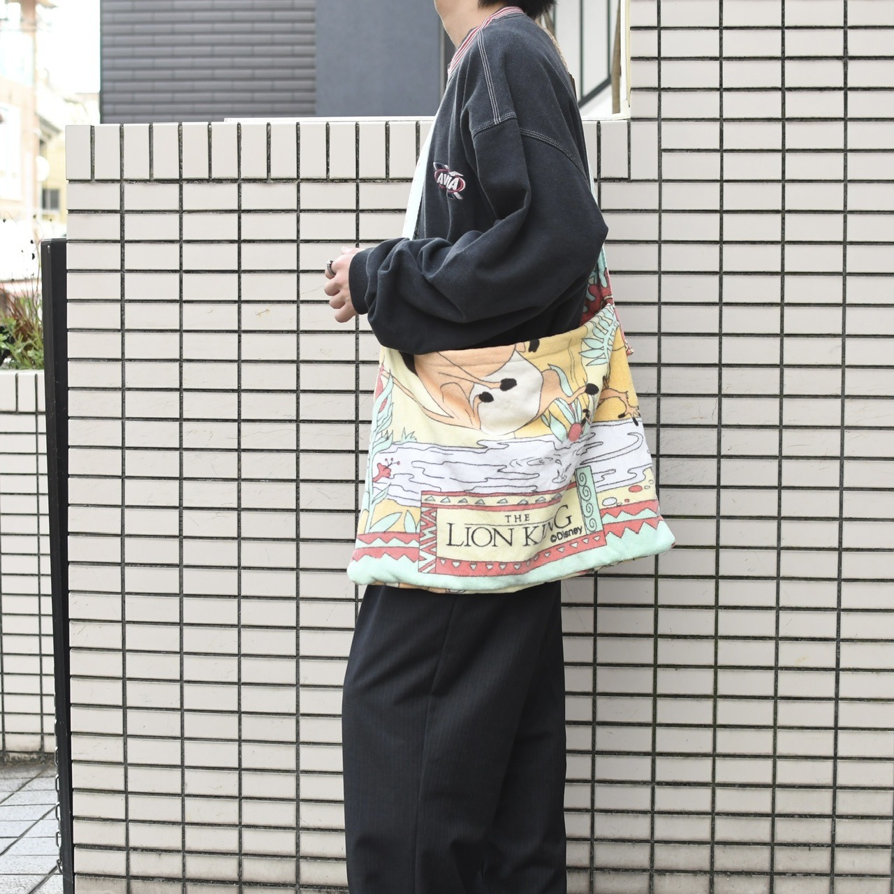 kroneko original LION KING towel shoulder bag