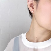 結わい　-瞬き-　【②結わい（片耳）】小枝耳飾り　ワイヤーアクセサリー