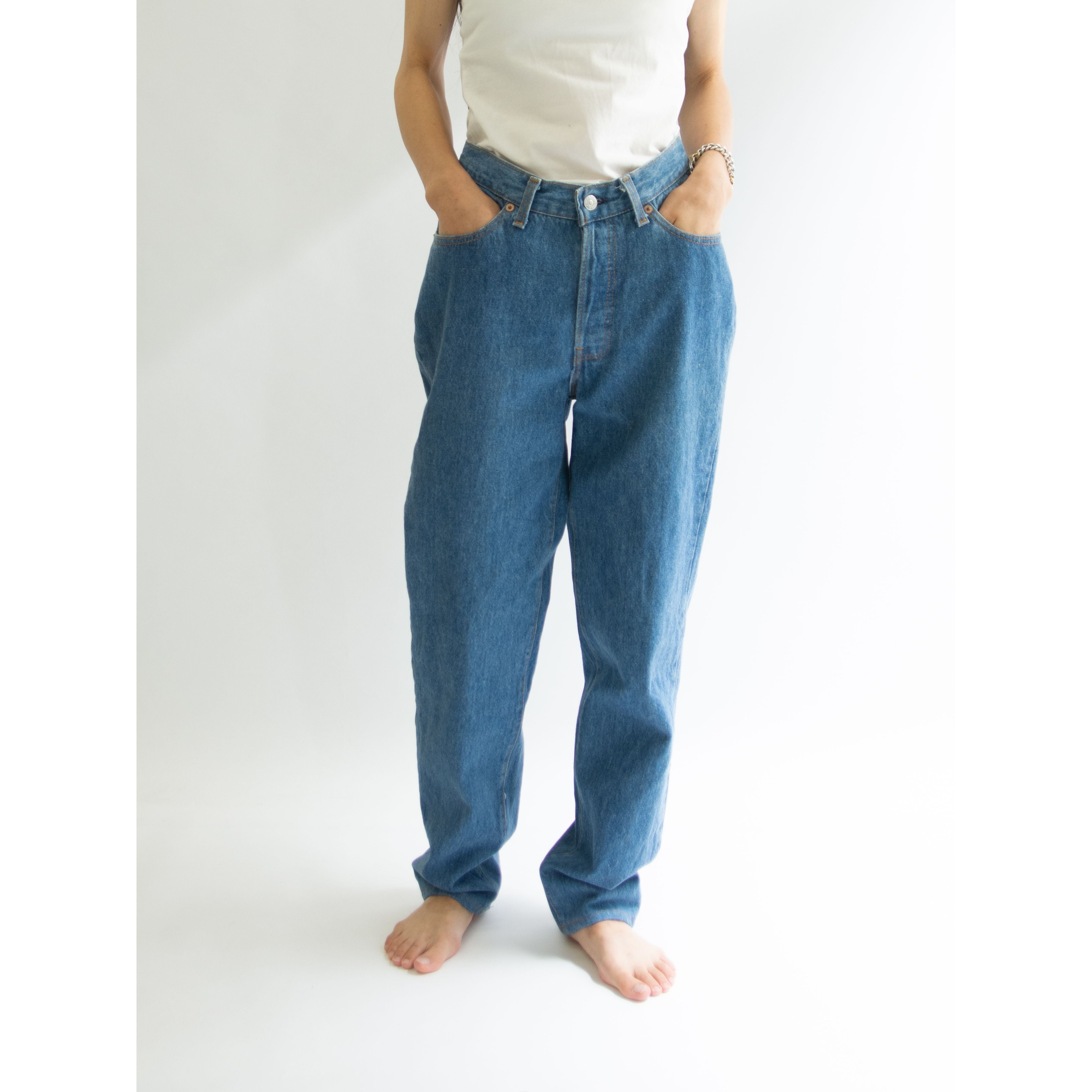 LEVI'S 17501】Made in U.S.A. 90's tapered denim pants 9M ...