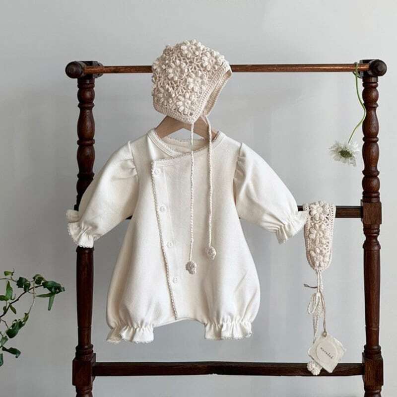 _*c様 babytriana ロンパース BABY】フリル袖コットンロンパース | Dreambaby