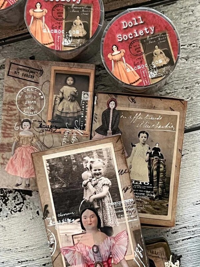 Mic Moc　PETテープ　4.5cm×5m　Doll Society　PPET44【Mic Moc（ミックモック）】[MIC-117t]