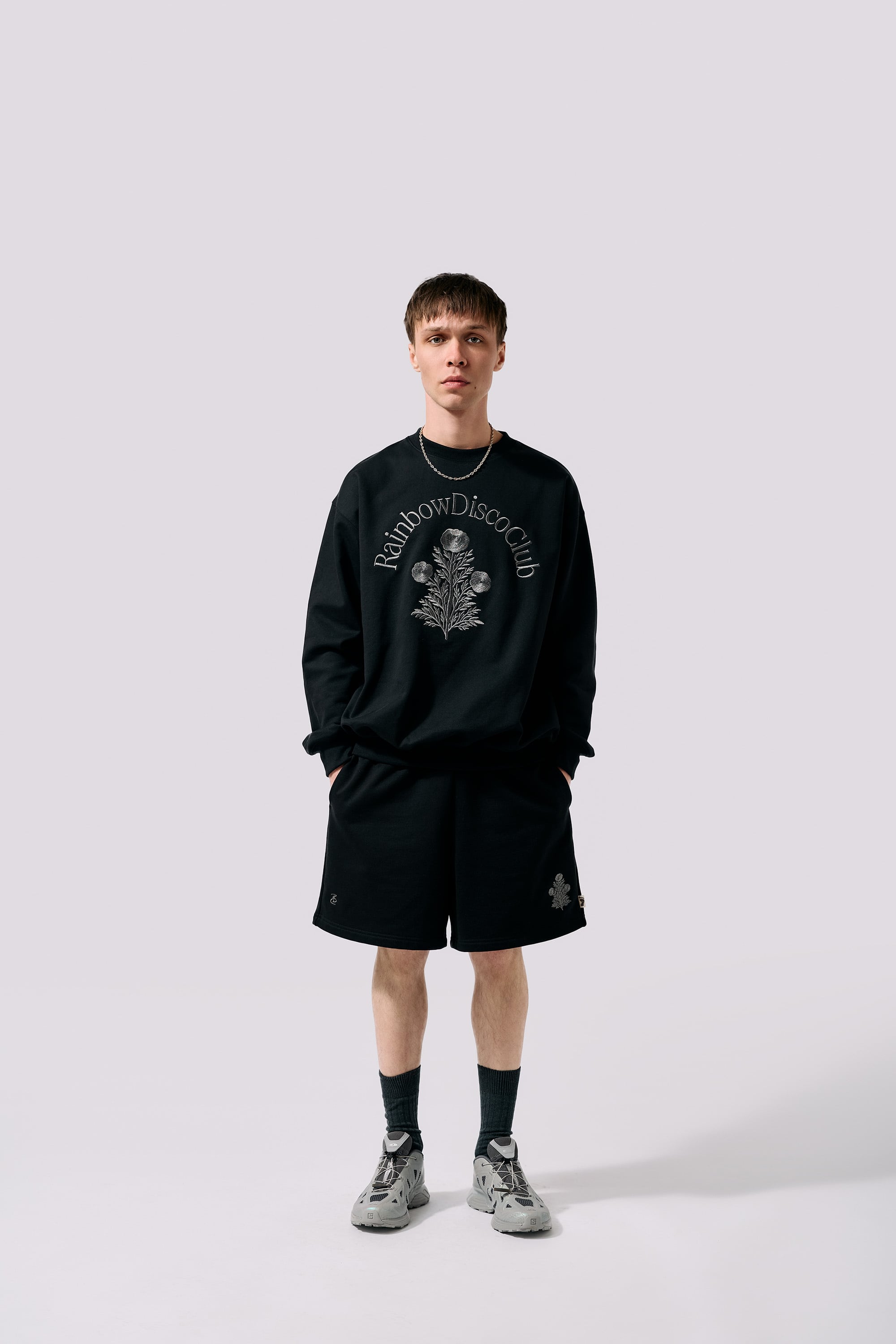 RDC × TRIBE WEAR KV Sweat | BLACK | Rainbow Disco Club