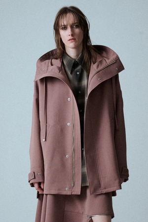 Hood ZIP Blouson / 三重織 / U734-Y03-900