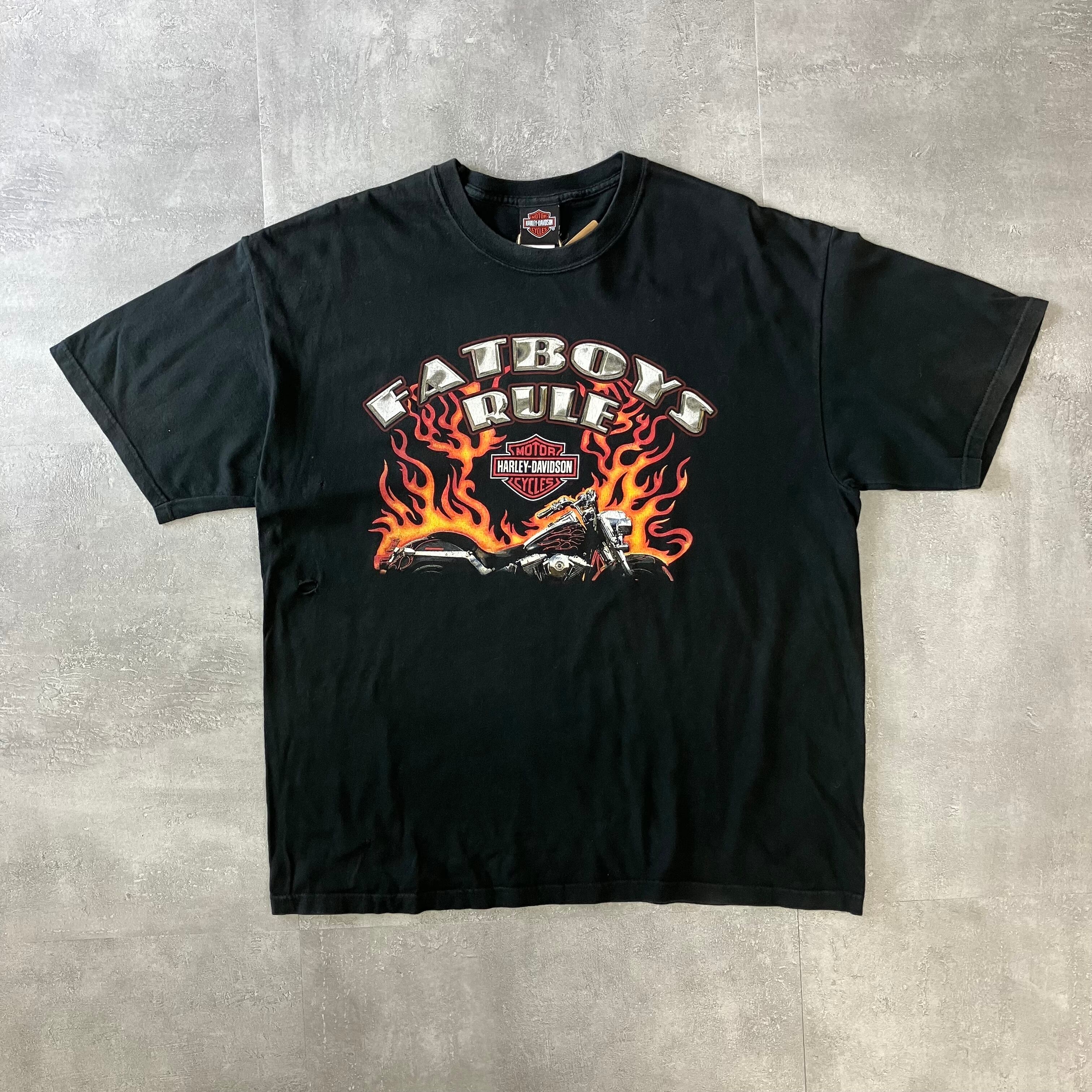 Harley-Davidson ハーレーダビッドソン 00s usa製 両面プリントTee XL No.2090