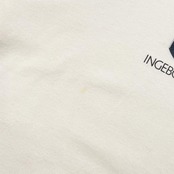INGEBORG インゲボルグ 口紅 ルージュ 長袖 Tシャツ カットソー/ホワイト レディース
