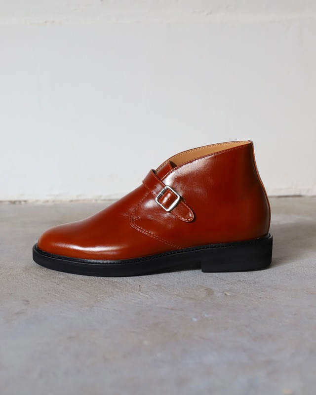 【撮影サンプル】 22ccm | Leather Tap Shoes / Camel