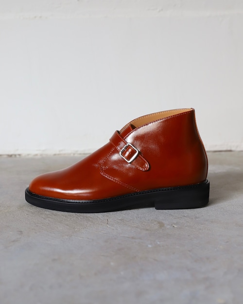 Leather Tap Shoes / Camel