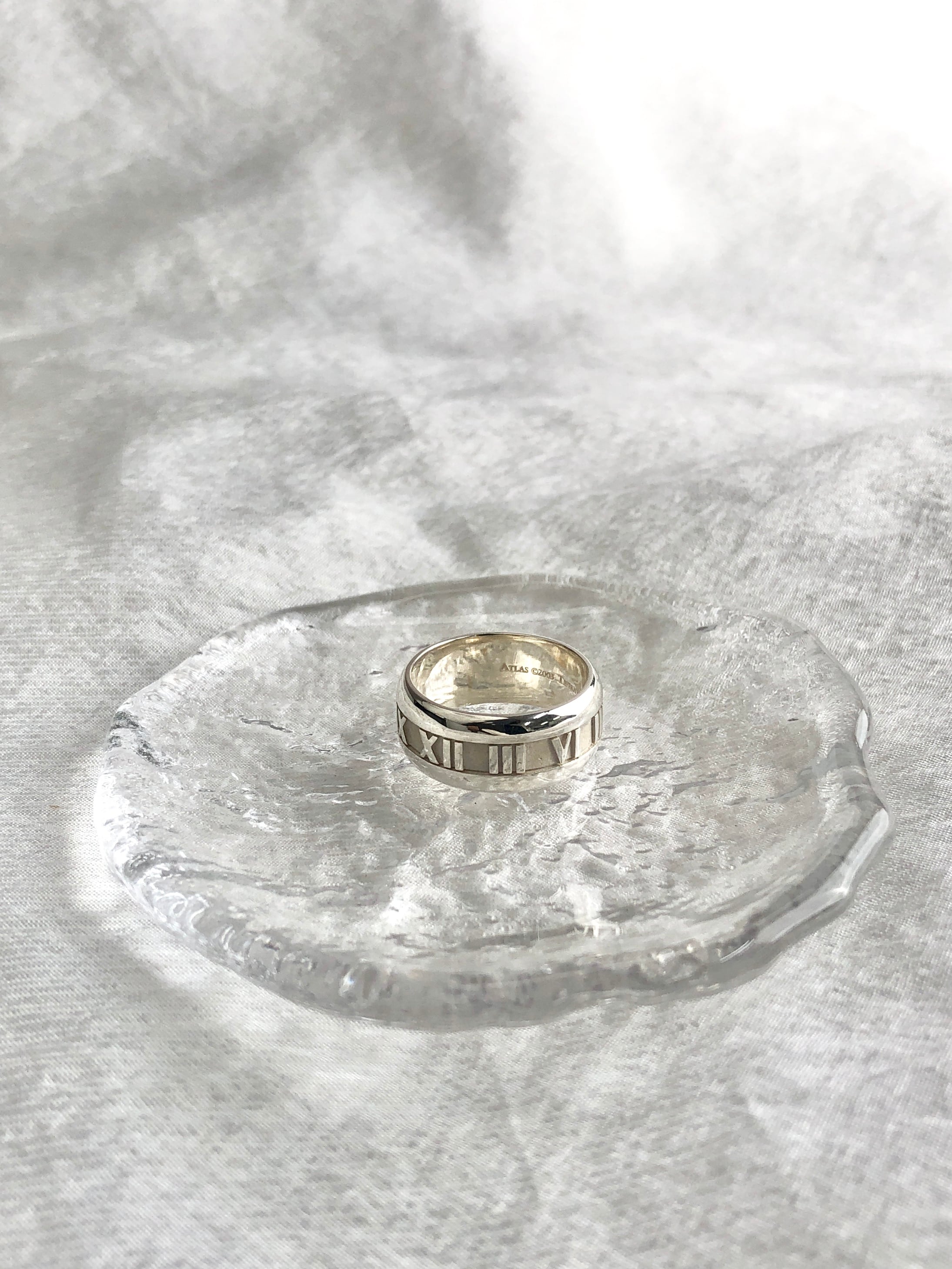 Tiffany & Co. ティファニー アトラス 22号 指輪 シルバー 925 リング vintage ヴィンテージ オールド dkbugr