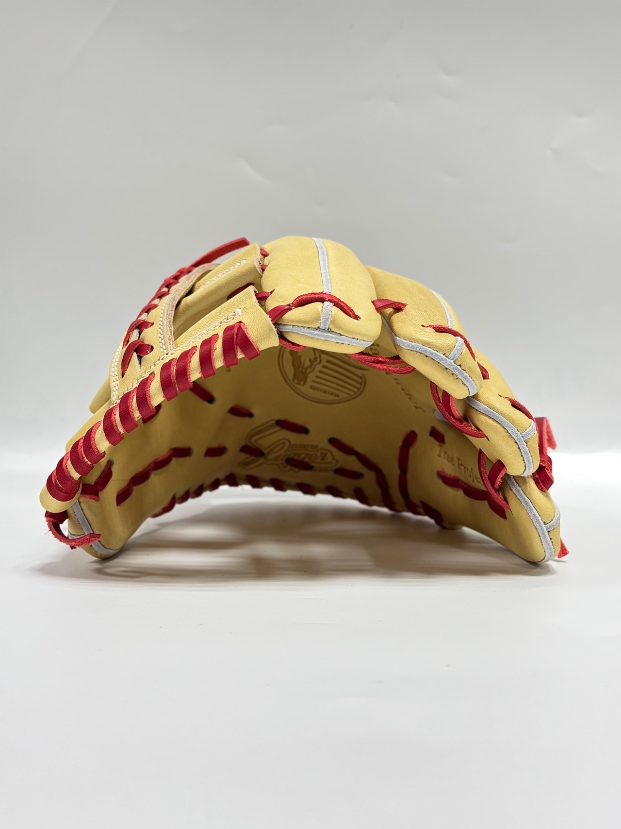 KUBOTA SLUGGERｰ久保田スラッガー　限定グラブ　少年軟式用　右投げ用　トレンチ×レッド・画像6