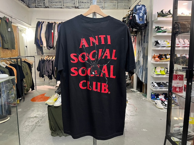 ANTI SOCIAL SOCIAL CLUB BITTER TEE BLACK LARGE 85467