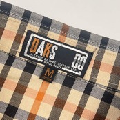 DAKS ダックス チェック 長袖シャツ M/マルチ メンズ ゴルフ