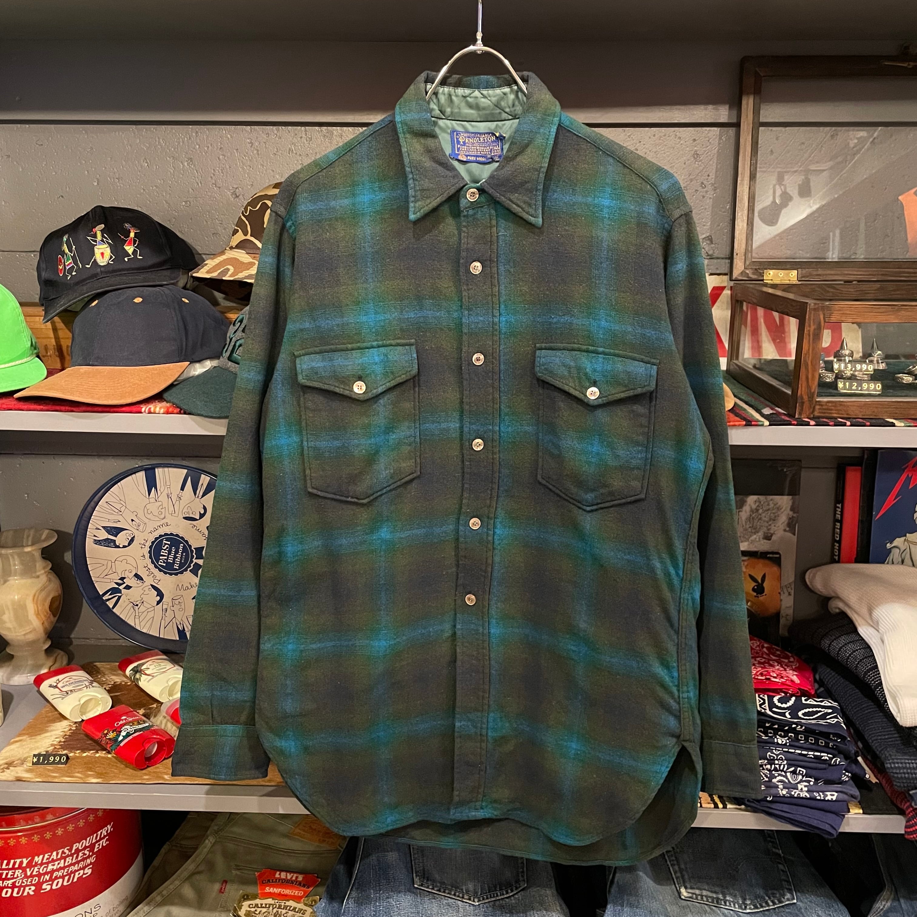 40s Pendlton Wool Check Gawn