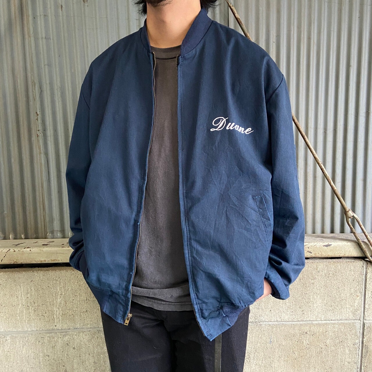 REDKAP レッドキャップ 企業ロゴ ワッペン ワークジャケット メンズL 